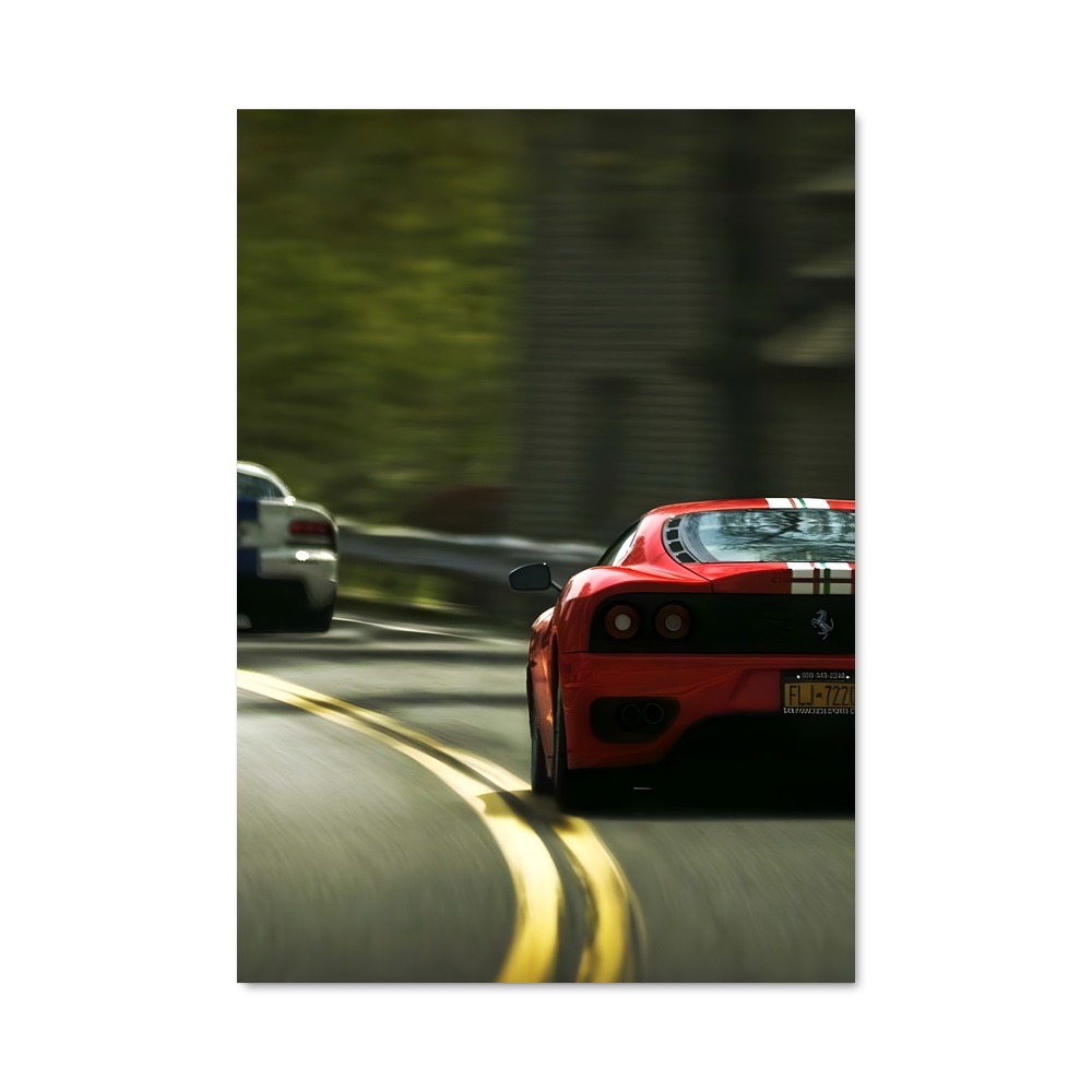 Poster Ferrari Pursuit